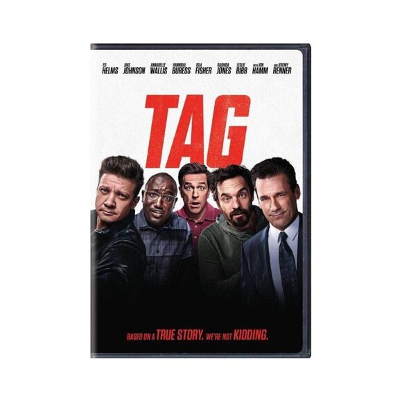 Tag DVD Comedy 2018 R Jeremy Renner Warner Bros Film Based On True Story - Picture 1 of 4